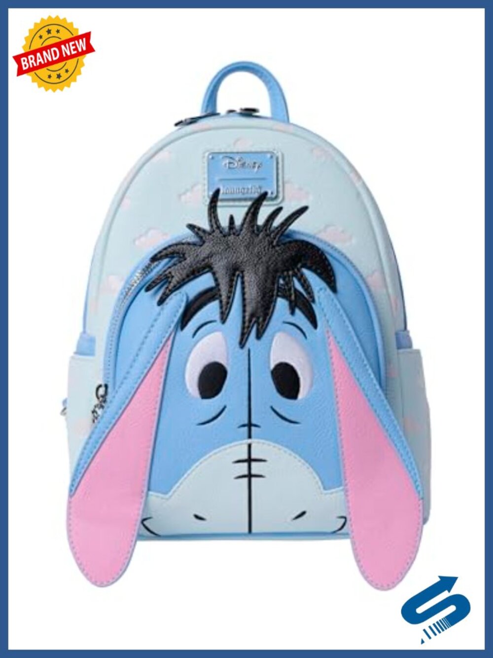 Loungefly Eeyore Cosplay Mini Backpack Handbag Shoulder Bag